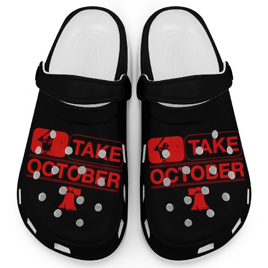 Philadelphia Take October Philly Vintage Clogs