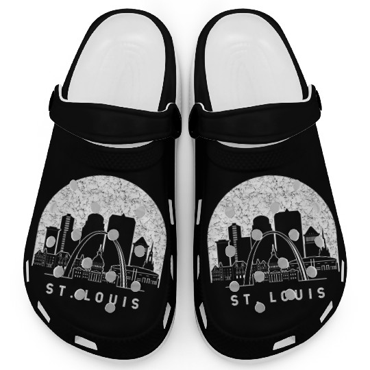 St. Louis Missouri Skyline Clogs