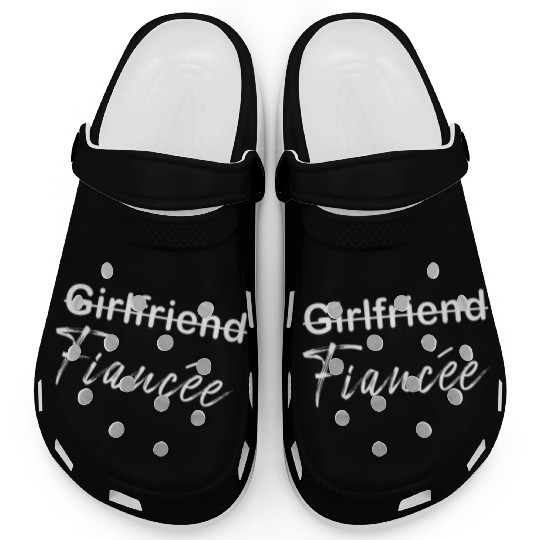 Girlfriend Fiancee Couple Engagement Engaged Clogs