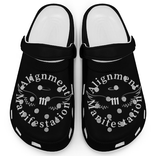 111 Angel Number Manifest Unisex Softstyle Clogs