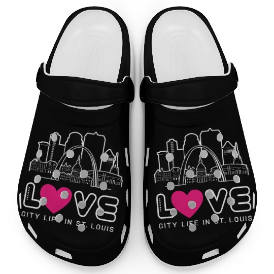 Love City Life in St. Louis Missouri Clogs