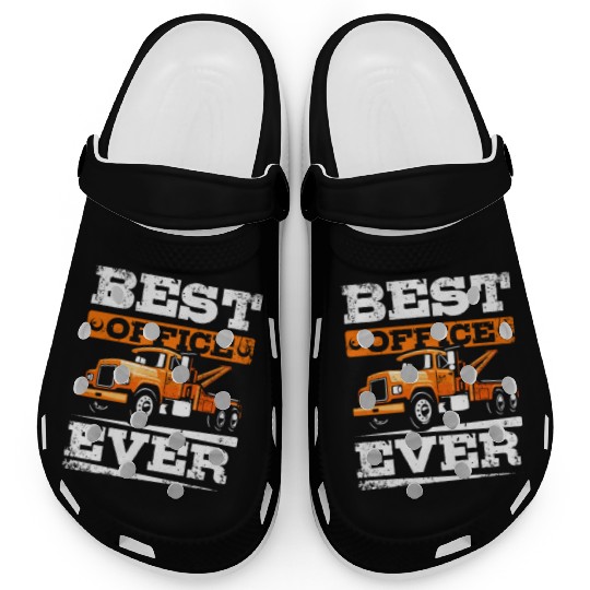 Best office ever Tow truck Clogs