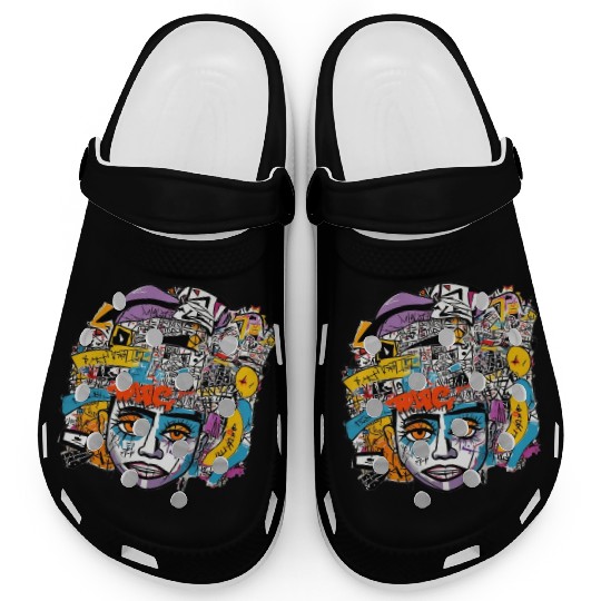 Graffiti Vizualise Clogs