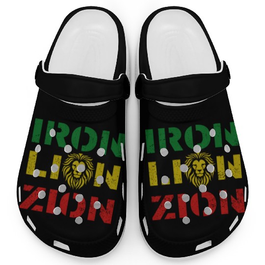 iron lion zion Clogs