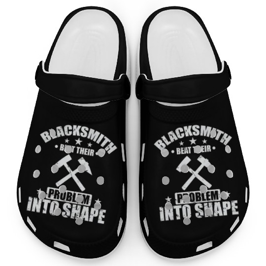 Blacksmith beat their Problem into Shape Metal Clogs