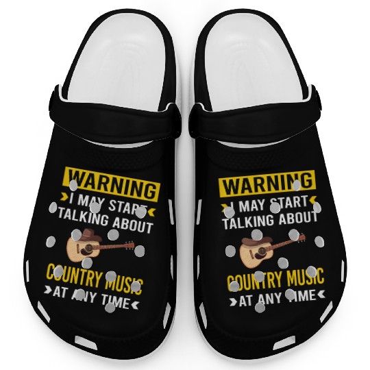 Warning Country Music Clogs