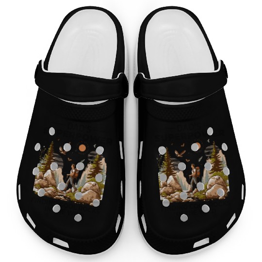 Rock Collecting Dad Nature Wilderness Adventure Clogs