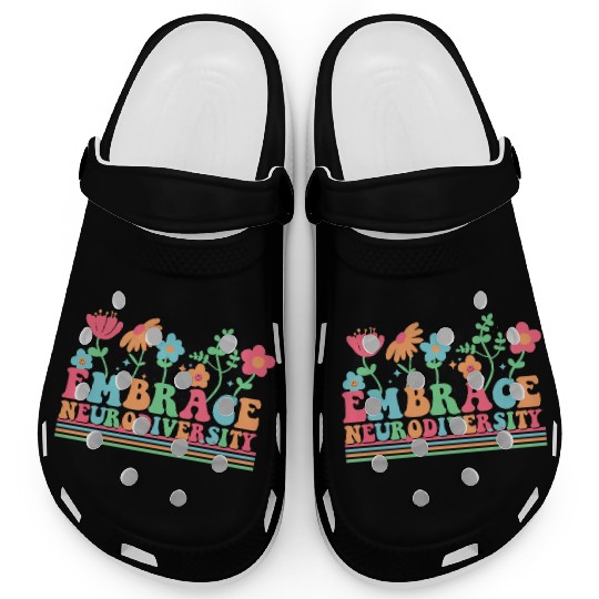 Embrace Neurodiversity Clogs