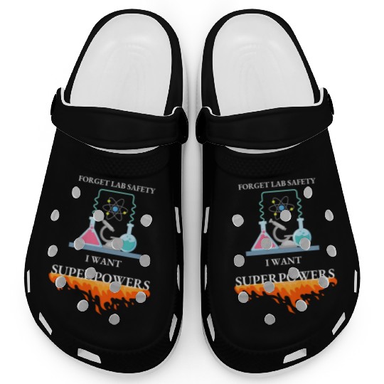 Embrace Your Inner Hero Lab Safety Superpowers Clogs