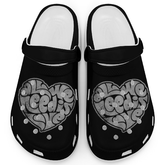 ALL WE NEED IS LOVE Clogs