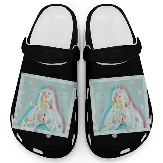 Virgin Mary Praying Clogs