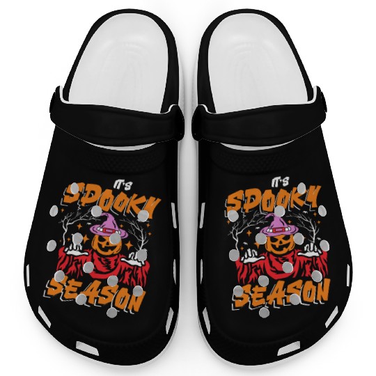 It's spooky season | scary halloween fun Clogs