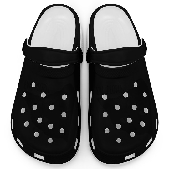 Funny Cat Ew People Clogs