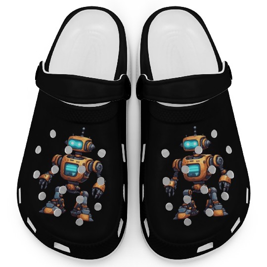 Robot / Machine / AI / Innovation / Computer Clogs