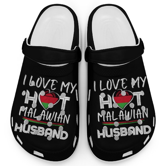 Funny Malawian Husband Proud Wife Clogs