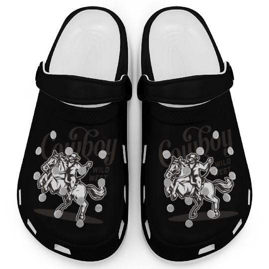 Cowboy Wild West Clogs
