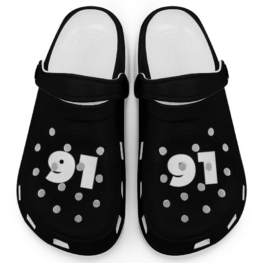 Congratulations Today 91 Years Old - Ninety-Nine Clogs