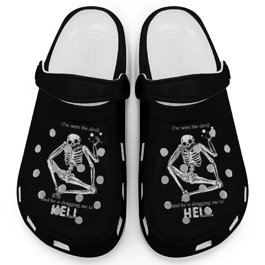 DRAG ME TO HELL DEVIL SKULL Clogs