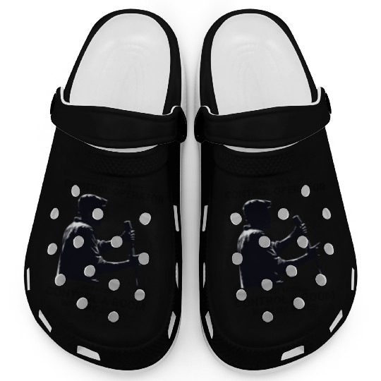 Ham Radio Operator Stand-Up Comedy Control Room Clogs