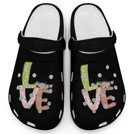Love Easter Sublimation Clogs