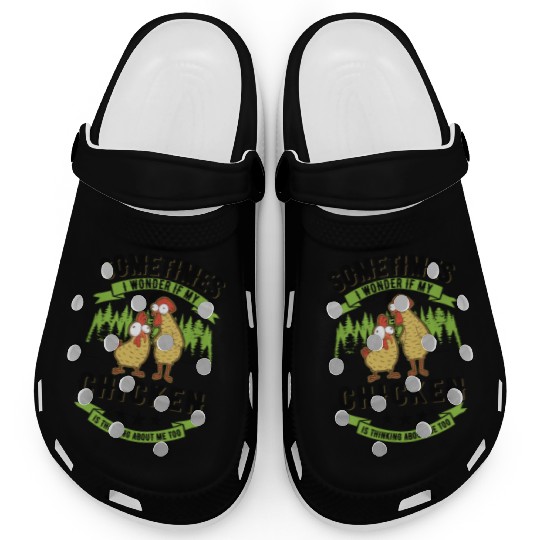 Chickens Chicken Farm Farmer Clogs