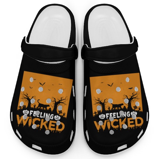 Halloween Feeling wicked Clogs