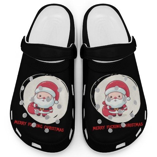Cute Bad Santa Clogs