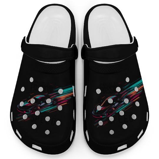 Fuelled by Passion Powered by Speed Clogs