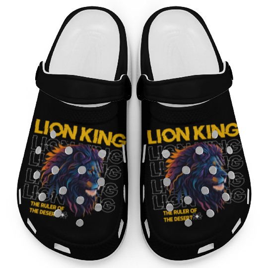 Vector Lion King Digital Accessor Clogs