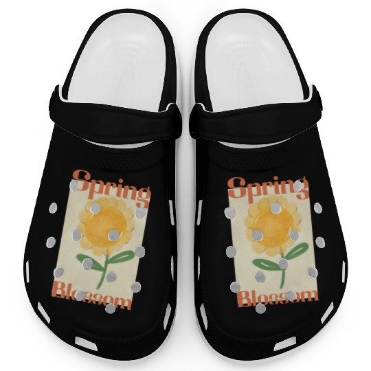 Sunflower Spring Blossom Clogs