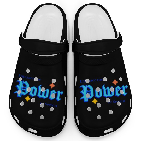 Writer: Embrace the power of speech Clogs