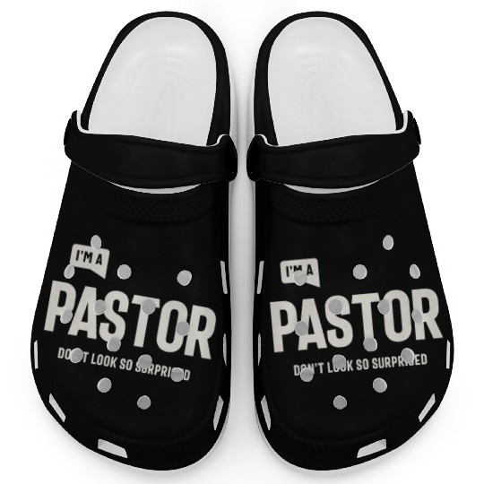 Pastor's Surprise - Christian Quote Clogs