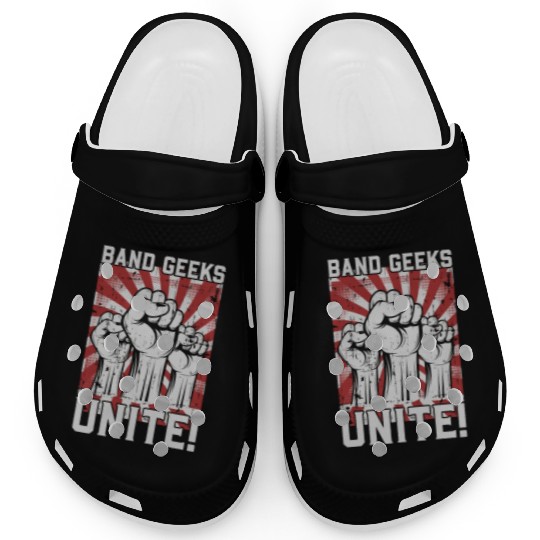 Funny Marching Band Musician Band Director Clogs