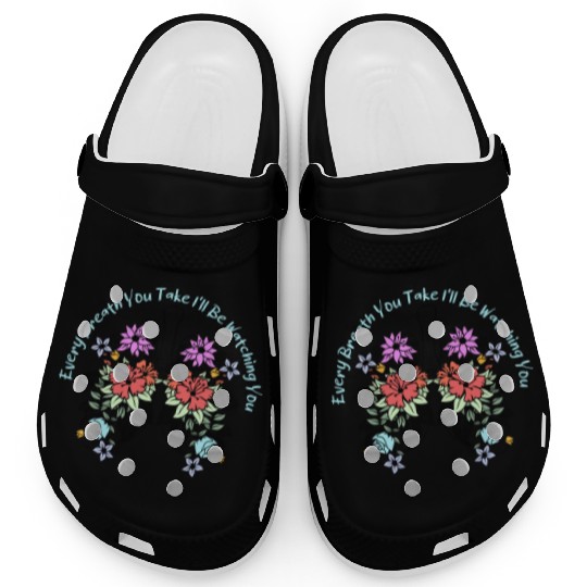 Every Breath You Take I'll Be Watching You Clogs