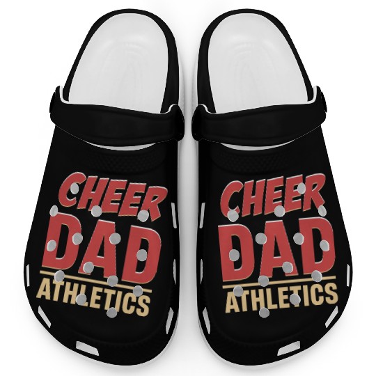 Cheer Dad Athletics Sports Football Gymnastics Clogs