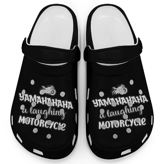 Yamahahaha - a laughing motorcycle Clogs