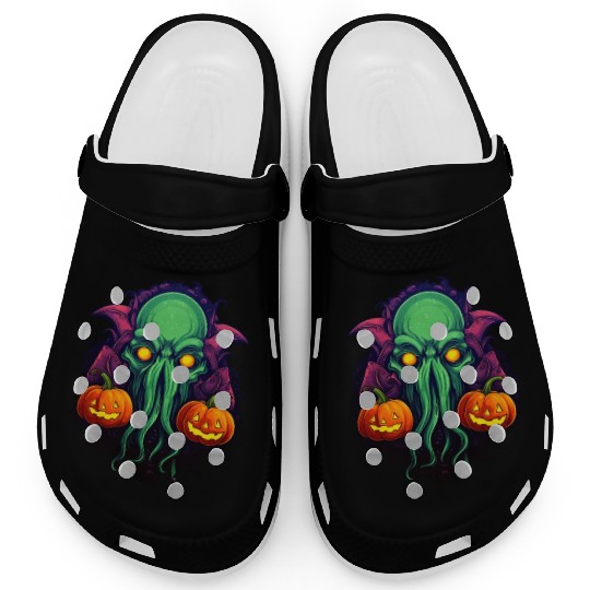 Halloween with Cthulhu Clogs