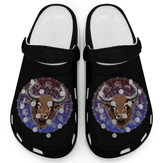 Taurus Zodiac star sign horoscope Astrology Clogs