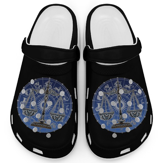 Libra Zodiac star sign horoscope Astrology Clogs