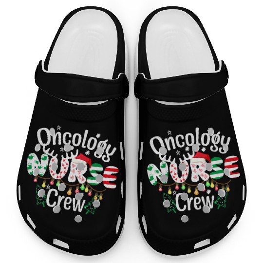 One merry Oncology Nurse Christmas Clogs