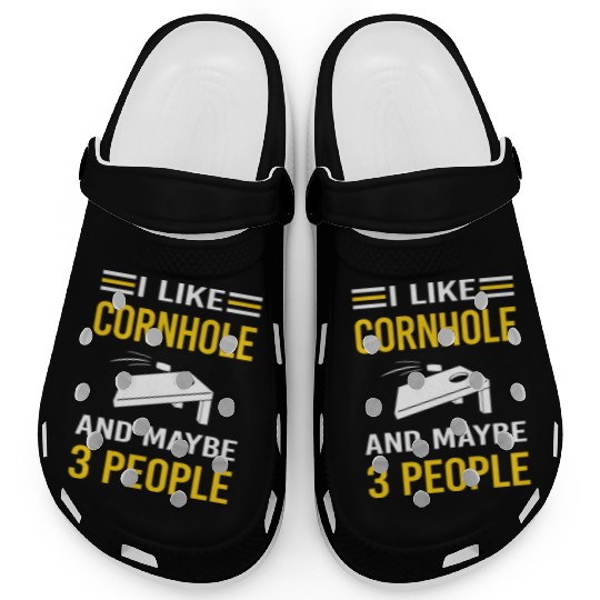 3 People Cornhole Clogs