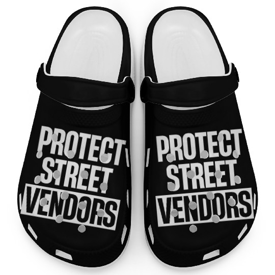 Protect Street Vendors Business Mind Dealers Clogs