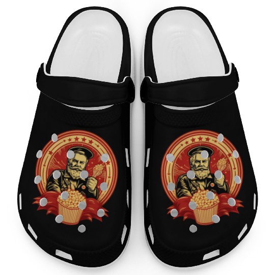 Popcorn Communist Propaganda #1 Clogs