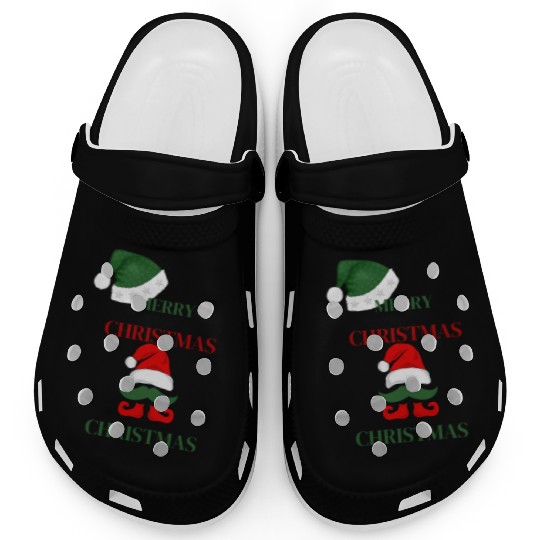 Elf Merry Christmas Clogs