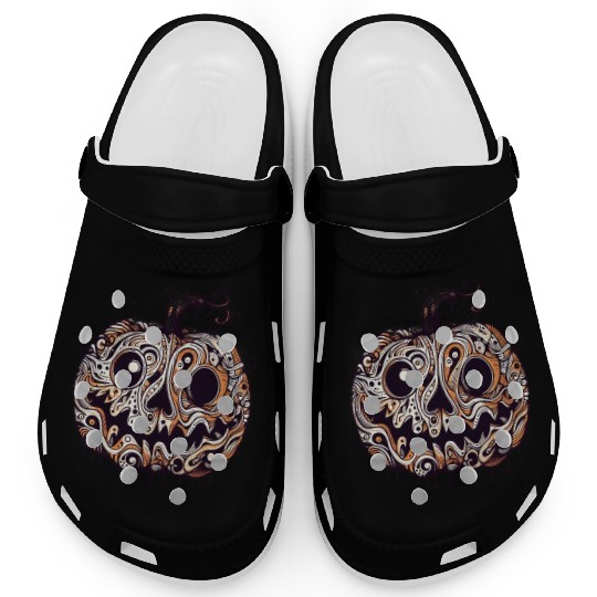 pumpkin halloween 2023 Clogs