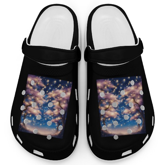 Cherry Blossom Tree Party Clogs