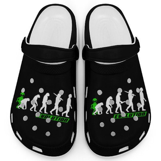 Alien, Aliens, UFO, UAP, Space Unknown Flight Clogs