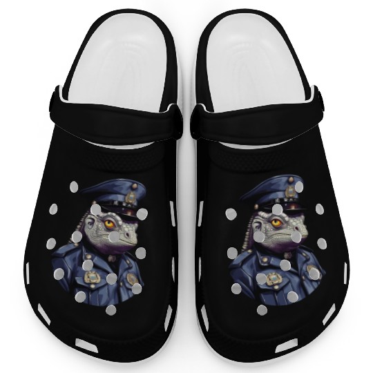 Chameleon police Clogs