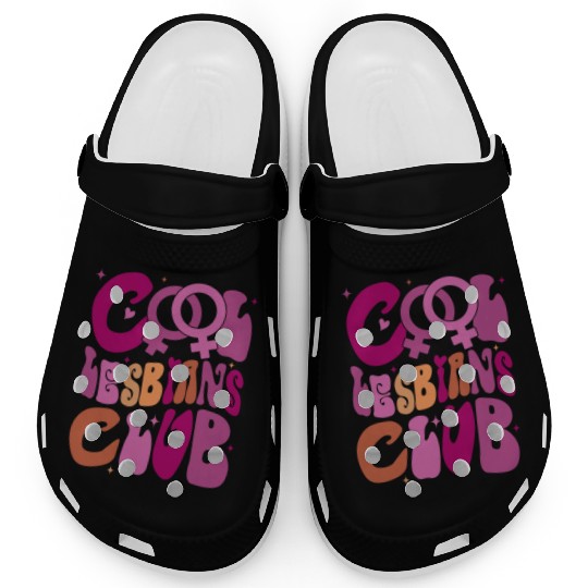 Cool Lesbians Club Cool Pride Club Pride Clogs