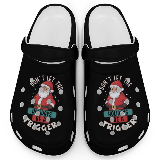 Mental Health Christmas Anti Christmas Holiday Clogs